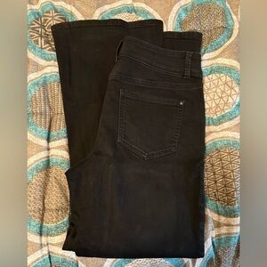Maurices Black Flare Wide-Leg Jeans